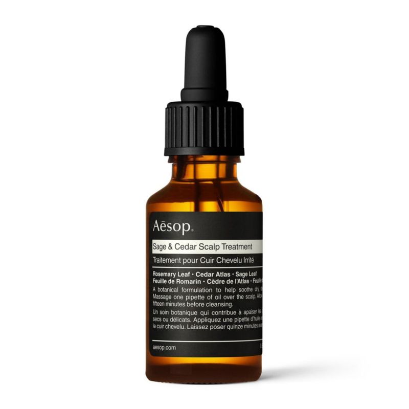 Tratamiento para el cuero cabelludo Aesop 27 ml de aceite de salvia y cedro