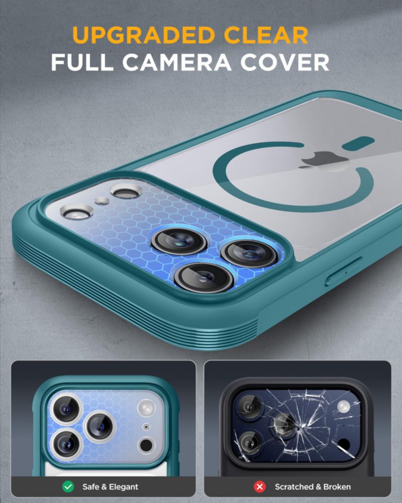 Funda Miracase para iPhone 18 Pro Max 6.9" Verde