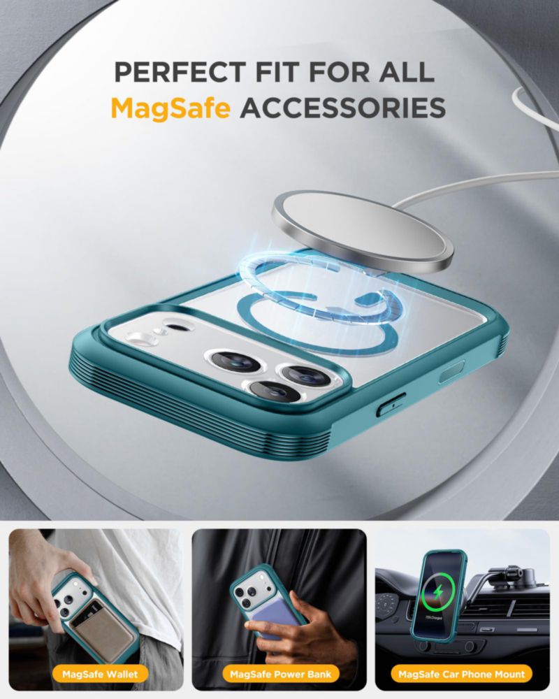 Funda Miracase para iPhone 18 Pro Max 6.9" Verde