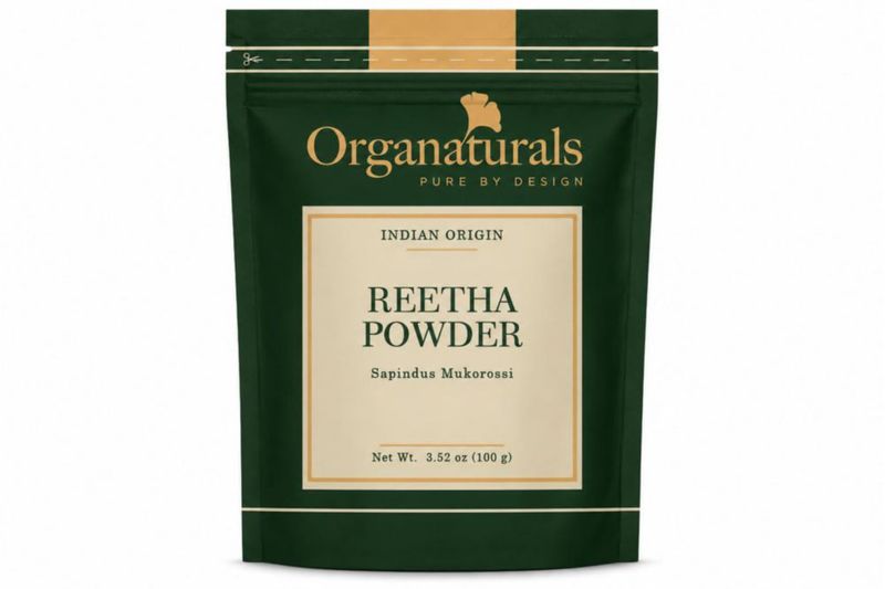 Condicionador ORGANATURALS en polvo de Reetha 100 g