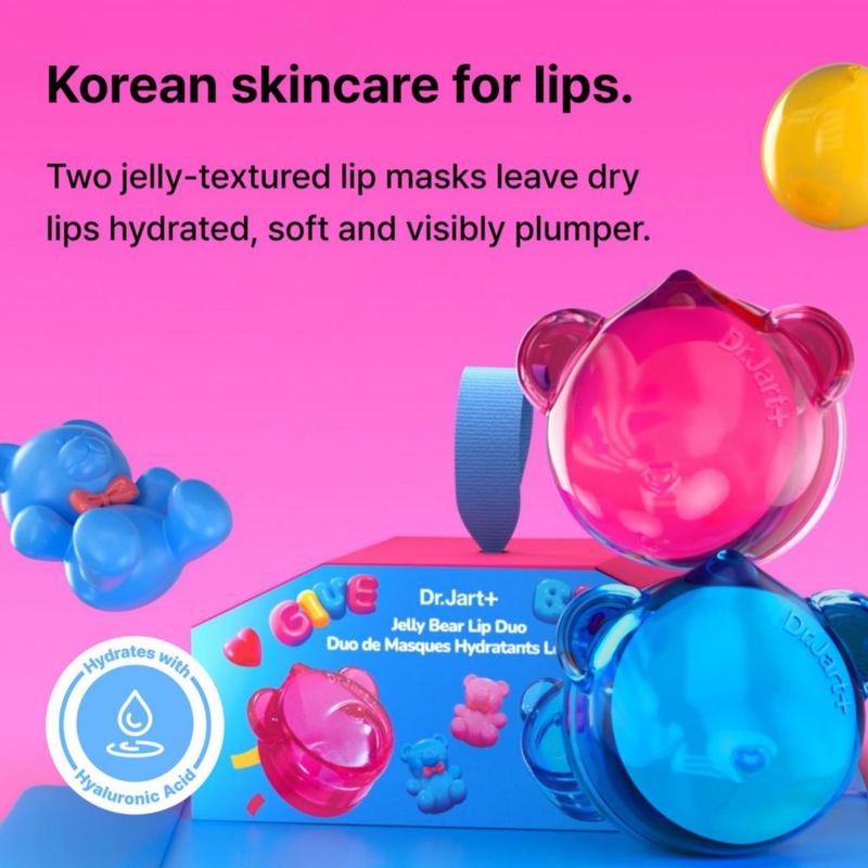 Set de regalo dúo de bálsamos labiales Dr.Jart+ Jelly Bear
