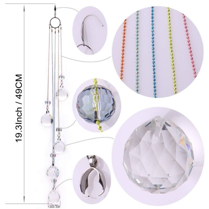 Adorno colgante PEDOBO 30 mm Pack de 5 colores