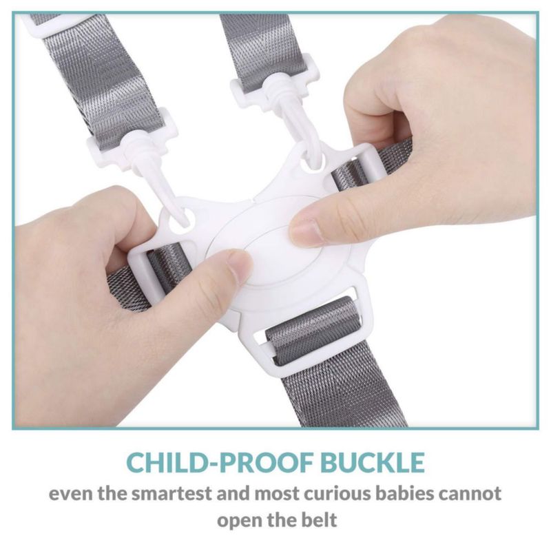 Correas para Silla Alta Minne Baby - Arnés de 5 Puntos