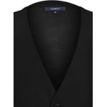 Chaleco Gioberti negro 2XL formal de 5 botones