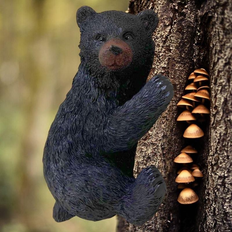 Escultura BestGiftEver 24 cm × 13 cm × 31 cm Oso Negro