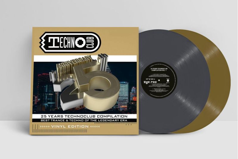 Compilación ZYX 25 Años Technoclub (Vinilo)