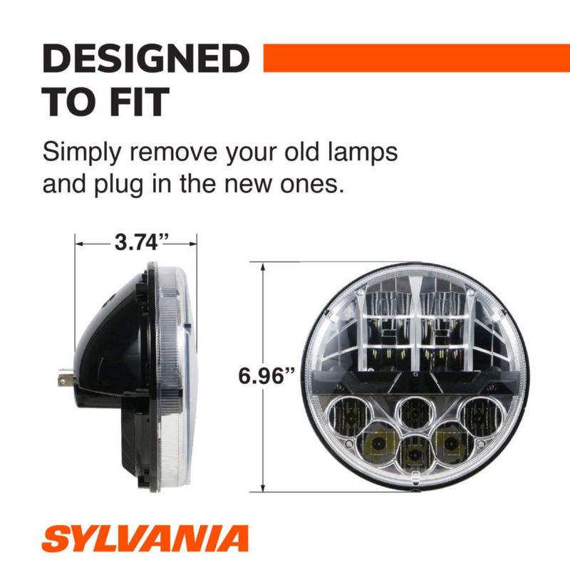 Faro SYLVANIA H6024 LED 6000K 12V/24V IP67