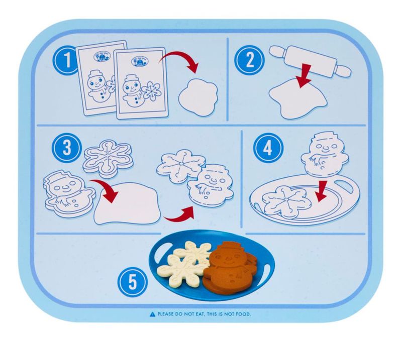 Kit de Galletas Navideñas Little Tikes – Juego de Simulación – 6 piezas
