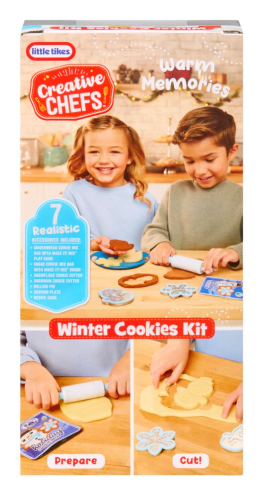 Kit de Galletas Navideñas Little Tikes – Juego de Simulación – 6 piezas