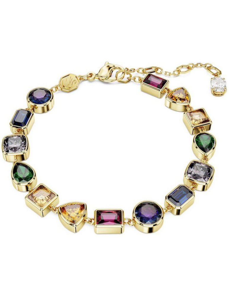 Pulsera Swarovski 5662925 Stilla Mixtas Multicolor Baño Oro