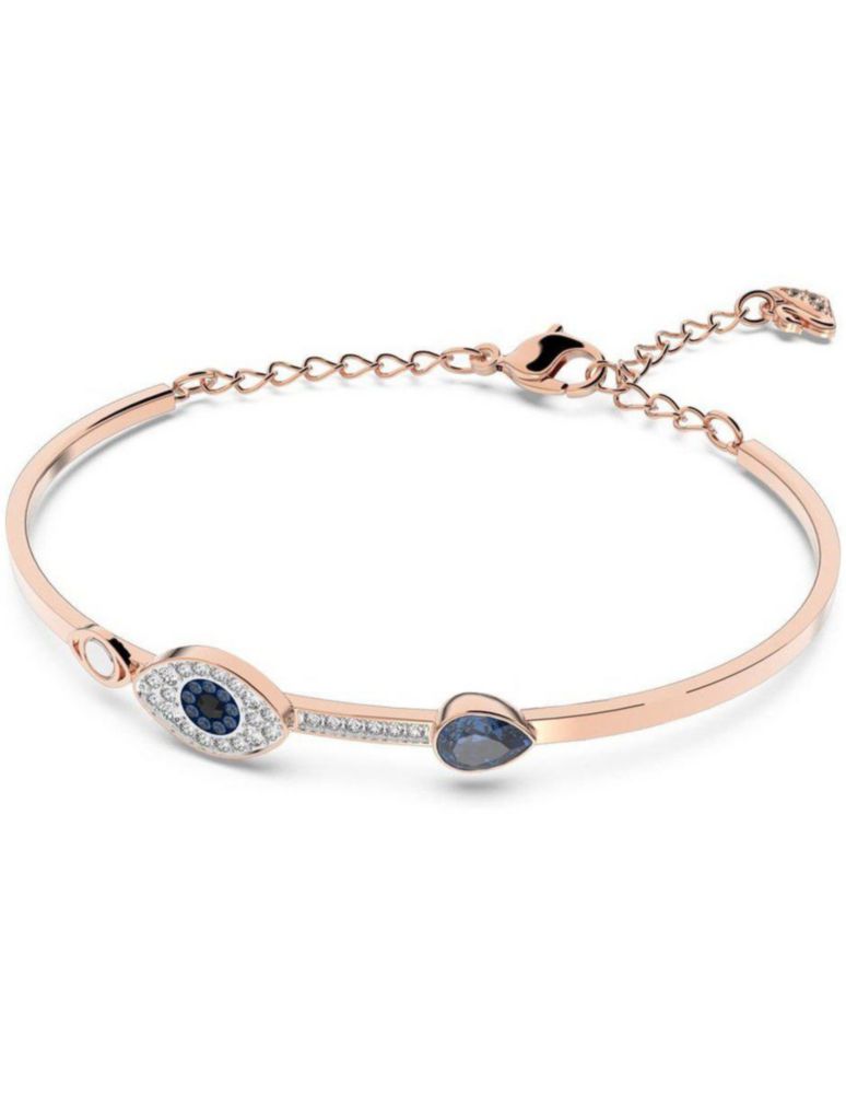 Pulsera Swarovski 5171991 Duo Evil Eye Azul mezcla de Baños