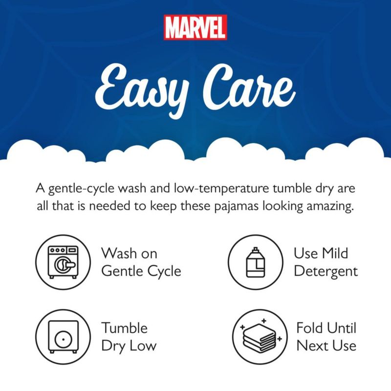 PAJAMAS Marvel Spider-Man de 4 piezas talla 8