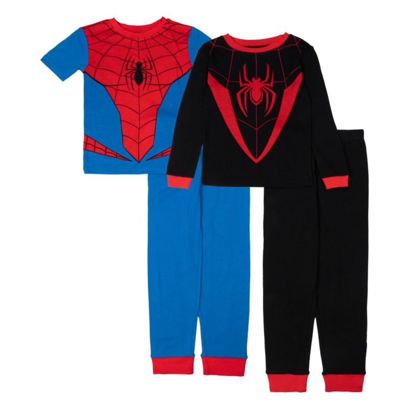 PAJAMAS Marvel Spider-Man de 4 piezas talla 8