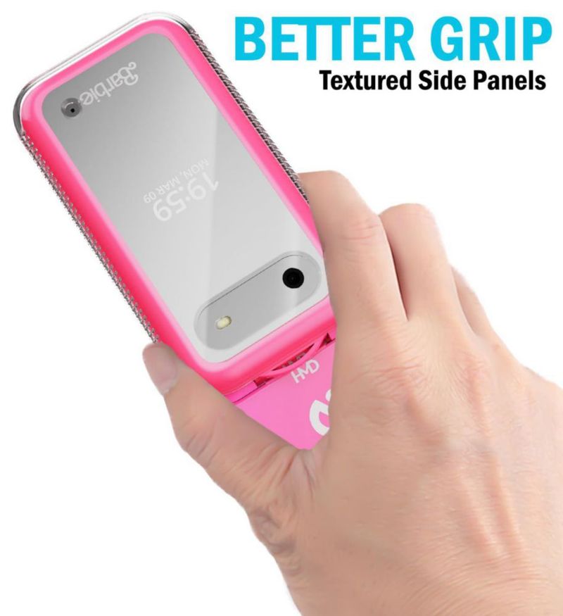 Funda transparente Nakedcellphone para HMD Barbie (EE. UU.)