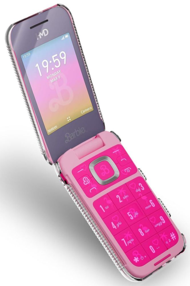 Funda transparente Nakedcellphone para HMD Barbie (EE. UU.)