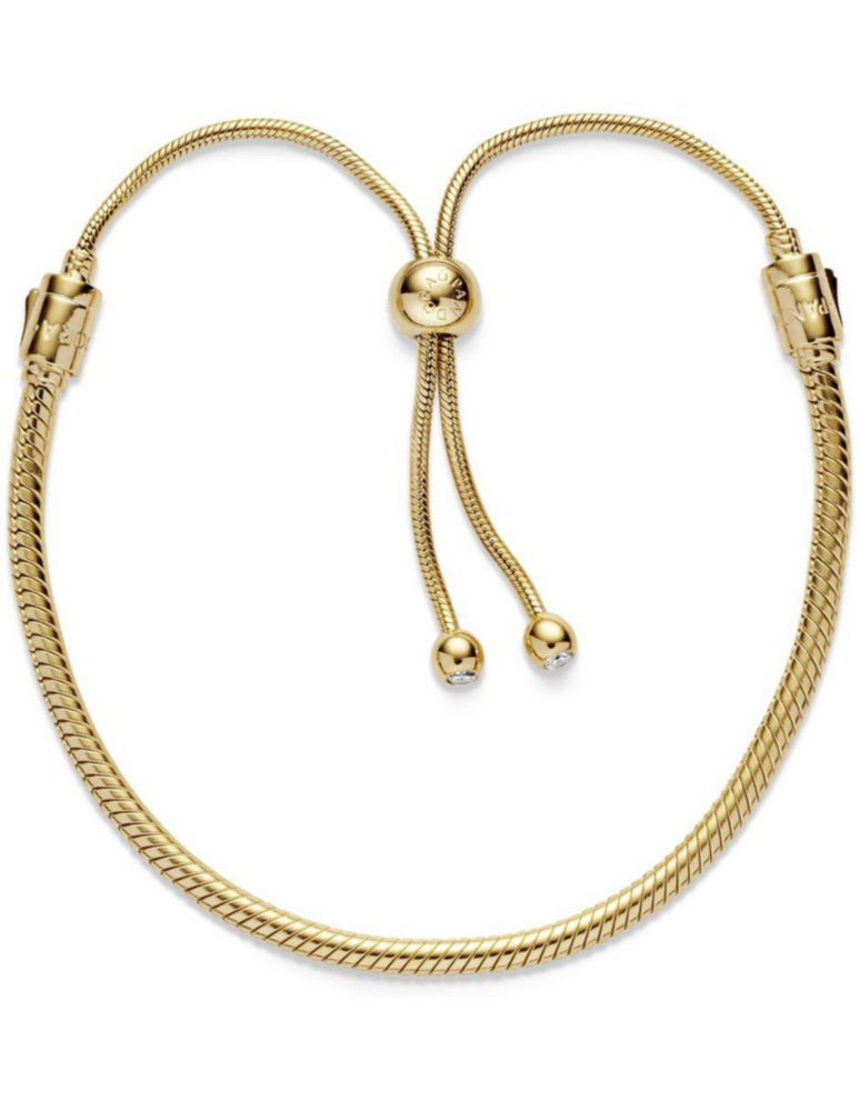 Brazalete Pulsera Pandora Moments 567110cz Deslizante Cadena Serpiente Talla 28