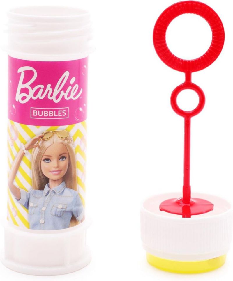 Set de 12 Recipientes de Burbujas Toyland 60 ml con Diseño Barbie