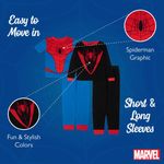 Conjunto de pijama Marvel Spider-Man de 4 piezas talla 3T algodón