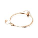 Pulsera Brazalete Swarovski 5671586 Luna Multicolor Baño de Oro Rosa