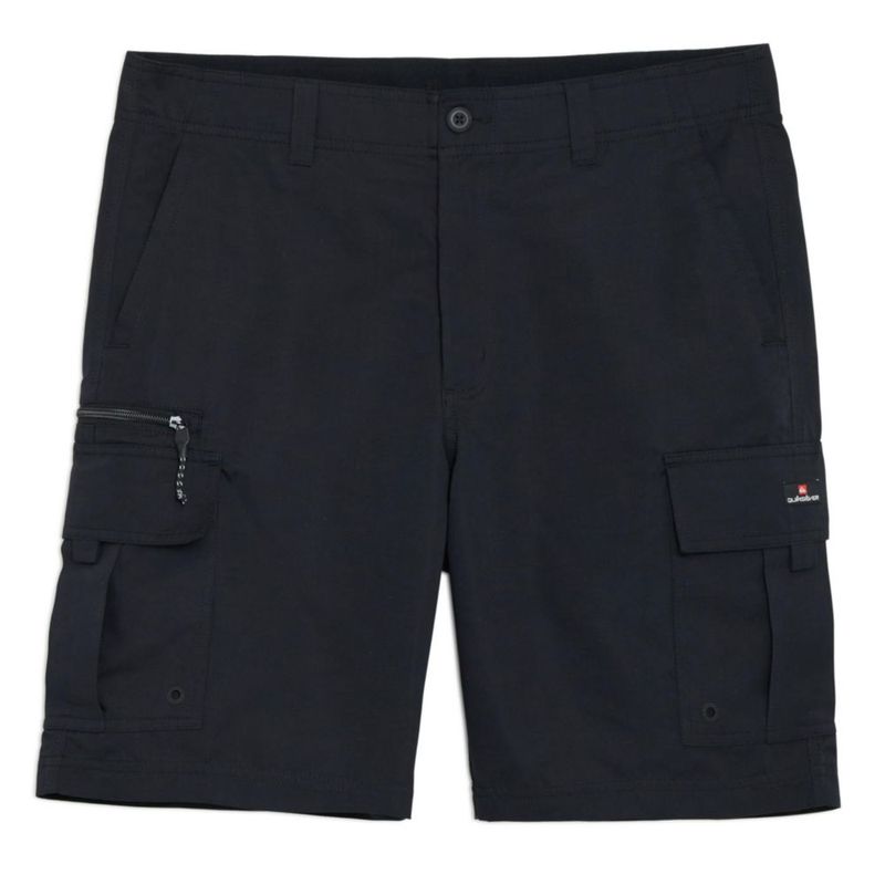 Shorts Quiksilver 40 negro talla 34 cargo apto para agua