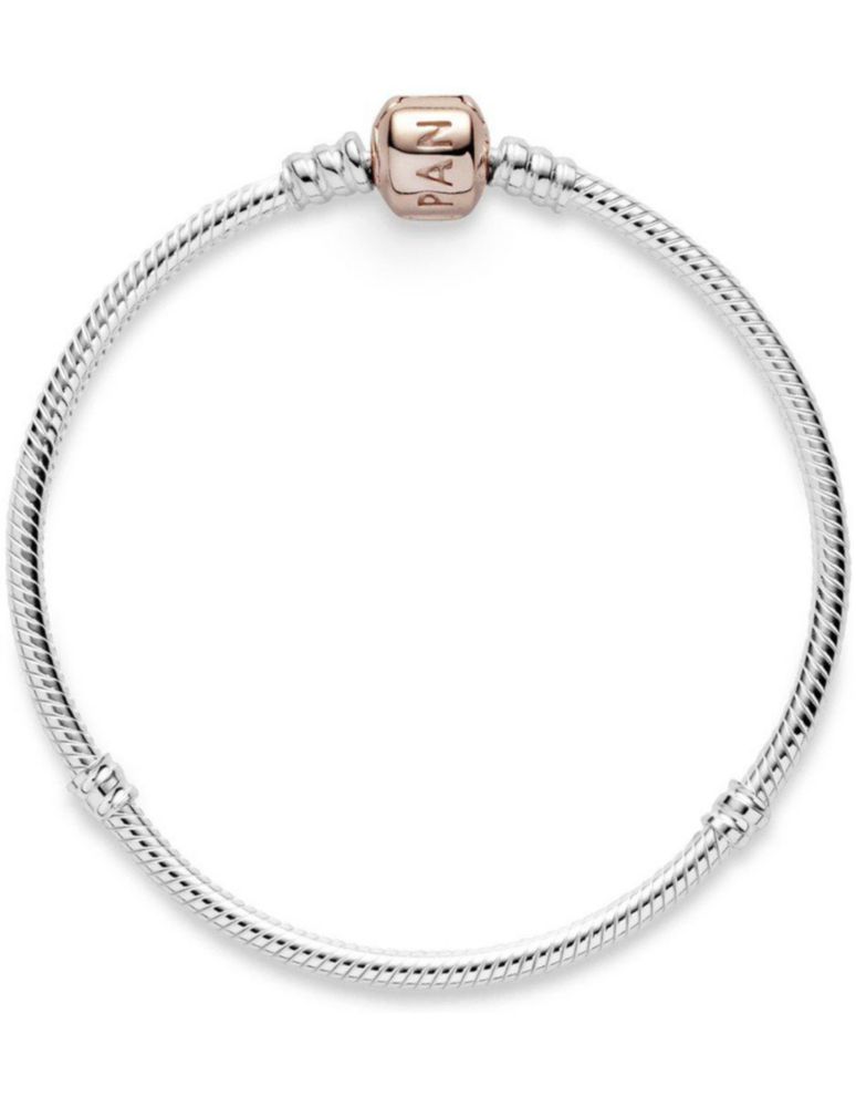 Pulsera Pandora Moments 580702 Cadena Serpiente Cierre Talla 17