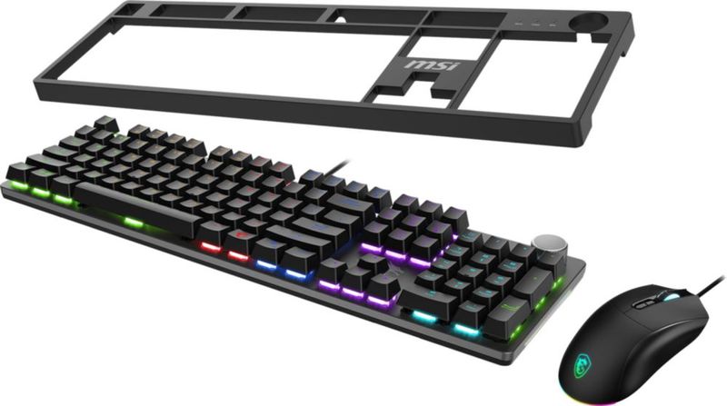 Set de teclado y ratón MSI GK320 RGB 12800 DPI