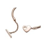 Pulsera Brazalete Pandora 589285C00 Cadena Serpiente Cierre T Corazón Talla 17