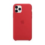 Funda de silicona para iPhone 11 Pro de Apple roja