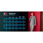 Pijamas Fruit of the Loom Talla Mediana Rojo a Cuadros