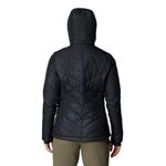 Columbia Chaqueta acolchada con capucha Heavenly - Negro - Talla Grande
