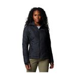 Columbia Chaqueta acolchada con capucha Heavenly - Negro - Talla Grande