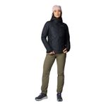 Columbia Chaqueta acolchada con capucha Heavenly - Negro - Talla Grande