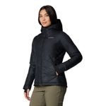 Columbia Chaqueta acolchada con capucha Heavenly - Negro - Talla Grande