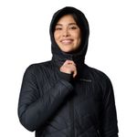 Columbia Chaqueta acolchada con capucha Heavenly - Negro - Talla Grande