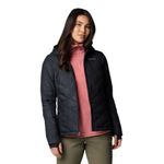 Columbia Chaqueta acolchada con capucha Heavenly - Negro - Talla Grande