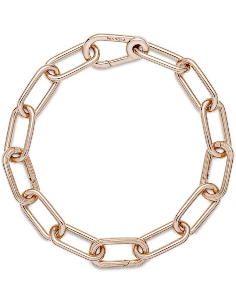 Brazalete Pulsera Pandora ME 589588C00 Cadena Eslabones 3 Conectores Talla 18