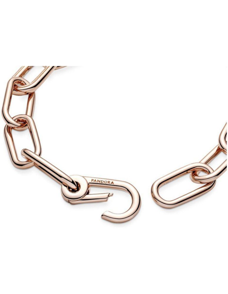 Brazalete Pulsera Pandora ME 589588C00 Cadena Eslabones 3 Conectores Talla 18