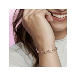 Brazalete Pulsera Pandora ME 589588C00 Cadena Eslabones 3 Conectores Talla 18