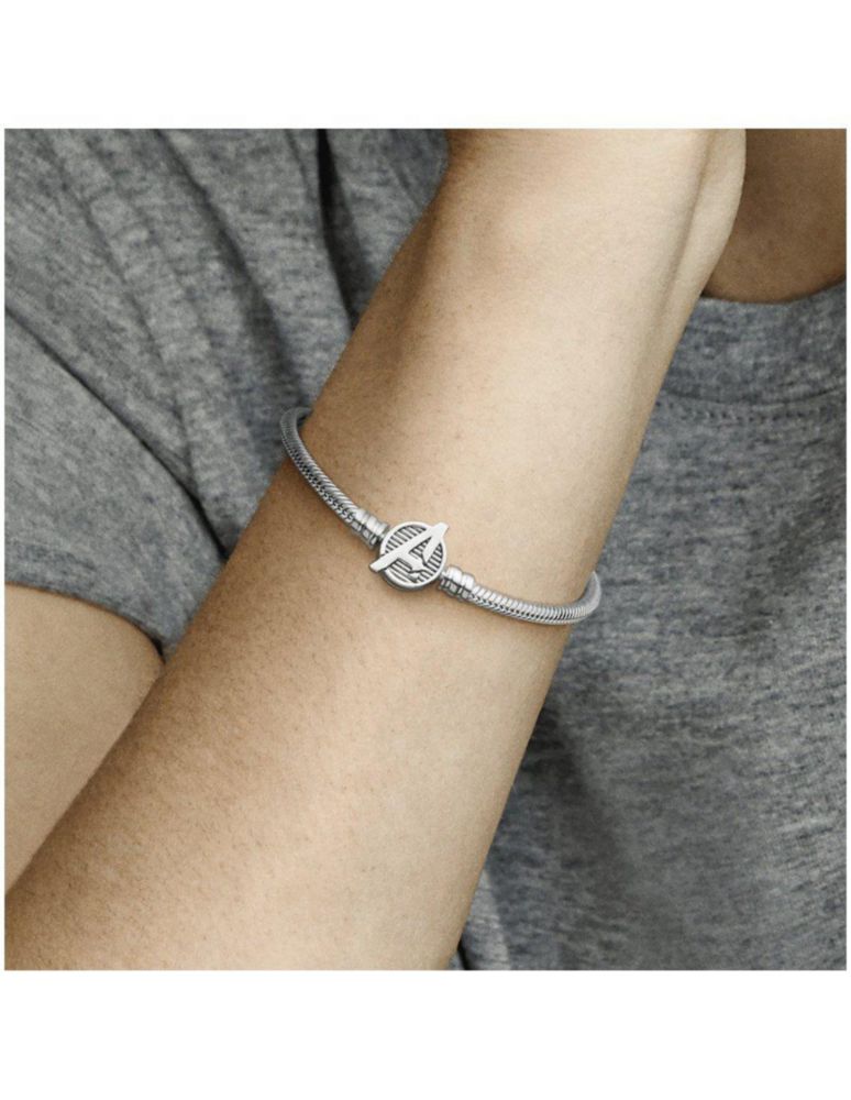 Pulsera Brazalete Pandora 590784C00 Cadena Serpiente Avengers Marvel Talla 16