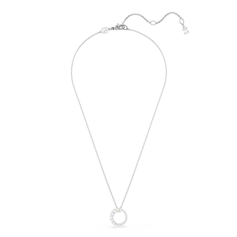 Colgante Swarovski Matrix Perla de Cristal Clara con Rodio