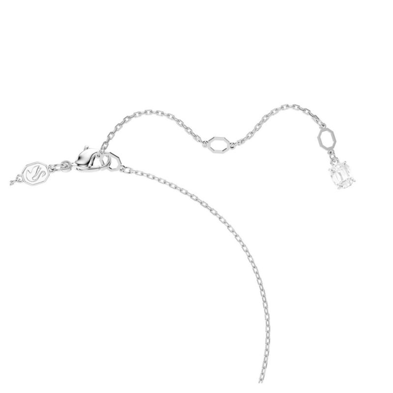 Colgante Swarovski Matrix Perla de Cristal Clara con Rodio
