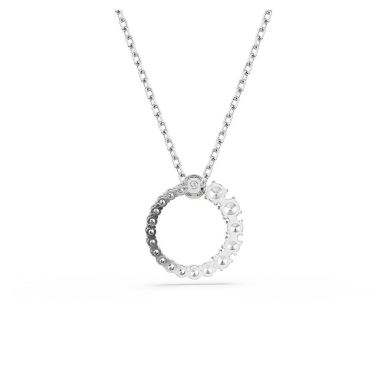 Colgante Swarovski Matrix Perla de Cristal Clara con Rodio