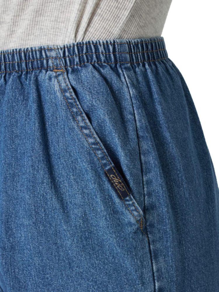Pantalones Chic Classic Collection 16 Petite Mezclilla