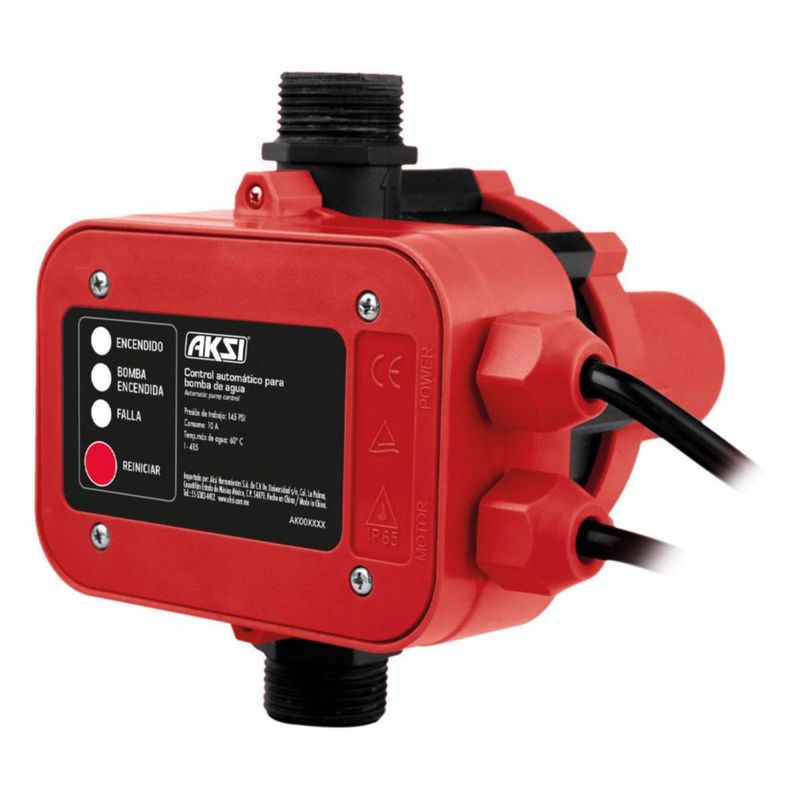 Control automático de presión Aksi para bomba de agua 180 grados