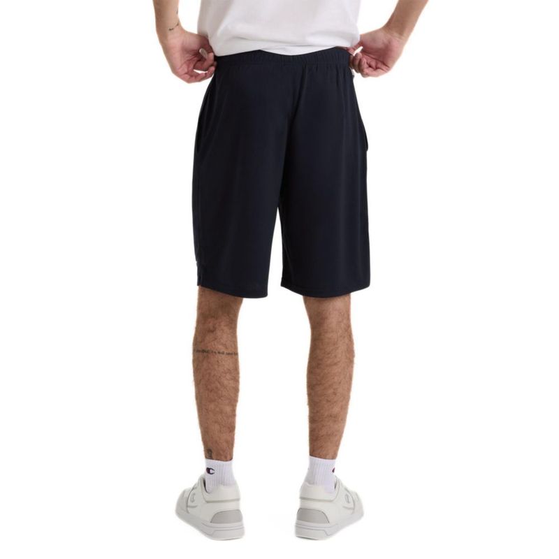 Shorts Champion 25 cm Azul Marino 4X Grande Ajuste Deportivo