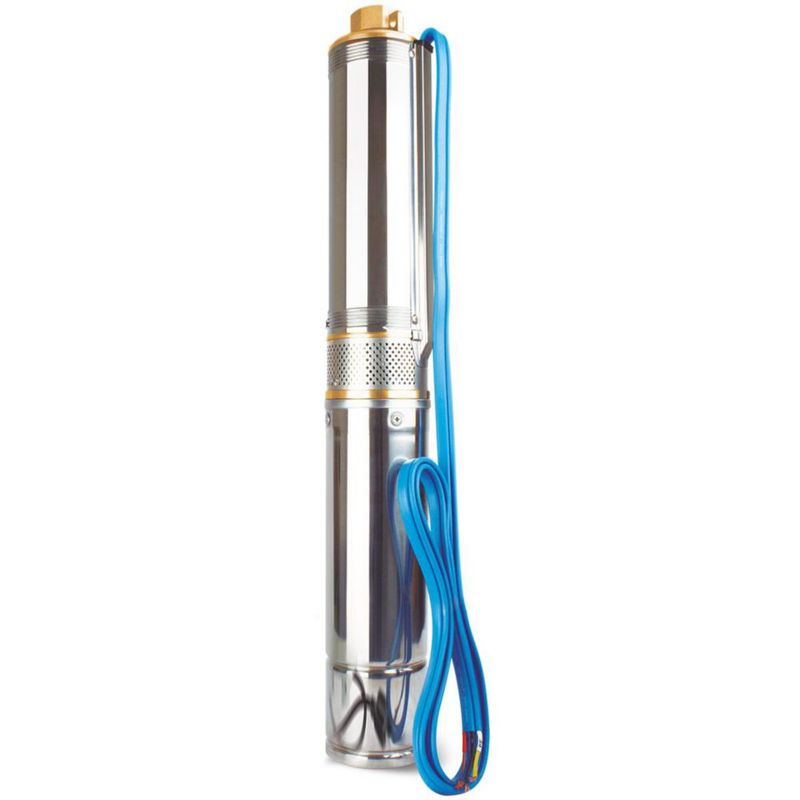 Bomba tipo bala Aksi 3/4 HP 560W agua limpia acero inoxidable