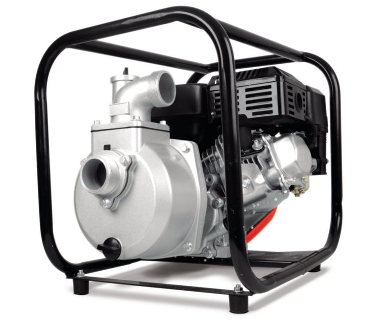 Motobomba a gasolina Aksi 5.5 HP salida de 2 pulgadas