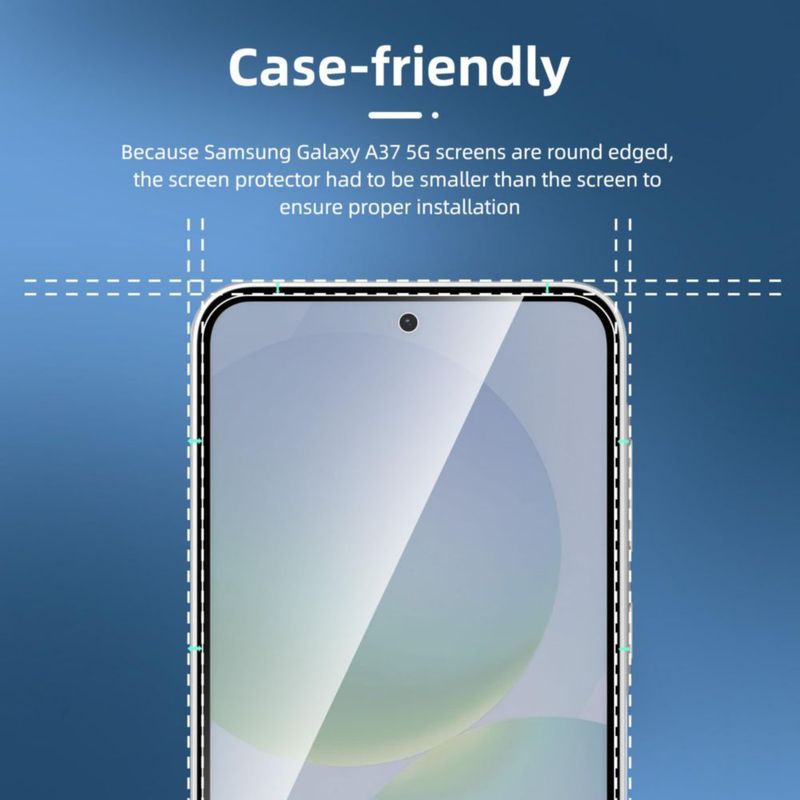 Protector de pantalla NEW'C para Samsung Galaxy A37 5G de vidrio templado