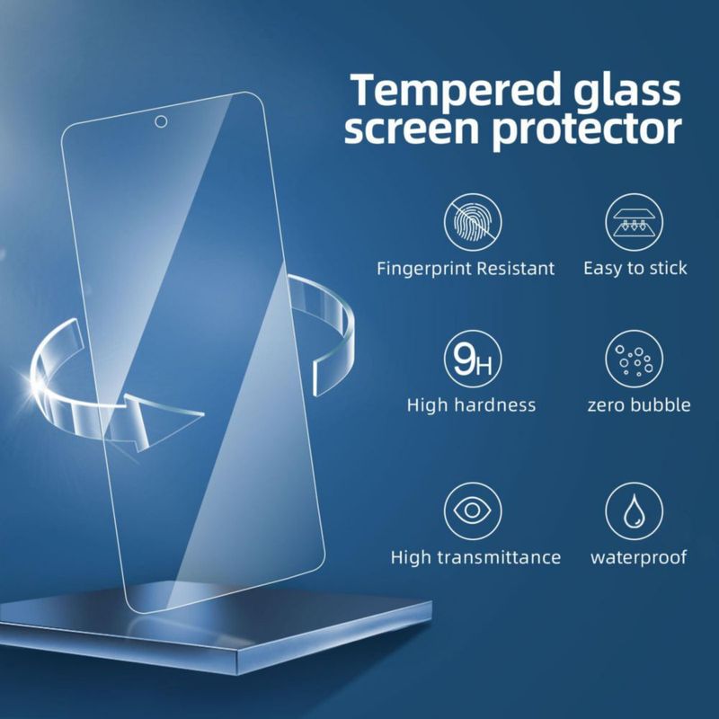 Protector de pantalla NEW'C para Samsung Galaxy A37 5G de vidrio templado