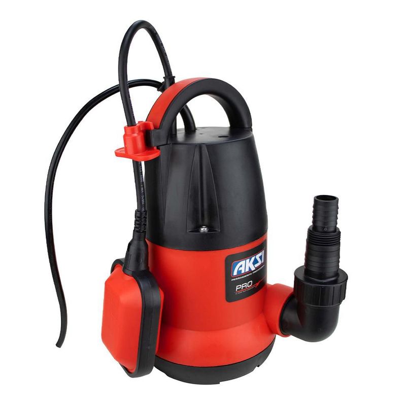Bomba sumergible Aksi 1/2 HP agua limpia con flotador PRO